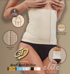 Elite Life Agraflı Ayarlı Bel Korse